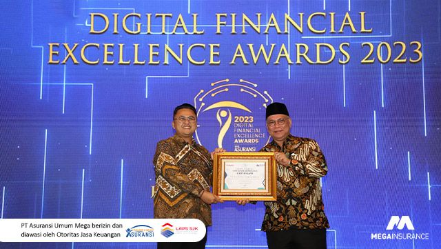 Mega Insurance Raih Digital Financial Excellence Award 2023 