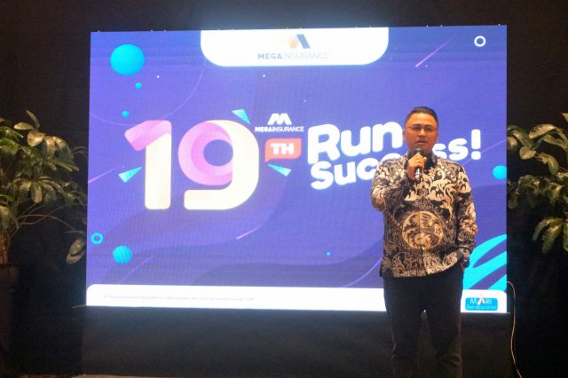 HUT Mega Insurance Ke-19, Berlari Menuju Kesuksesan